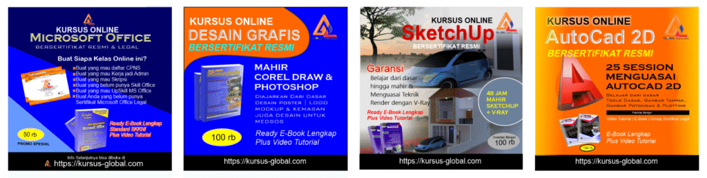 KURSUS KOMPUTER ONLINE BERSERTIFIKAT Sertifikat komputer Online Resmi